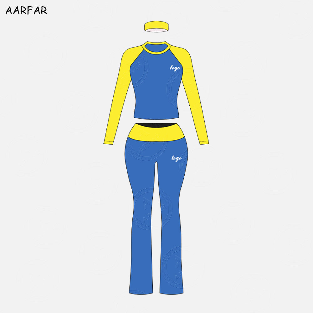 Fall Women Two Piece Set Custom Embroidered LOGO Women Jersey Cotton Raglan Sleeve TShirts and Flared Pants Tall girl friendly
