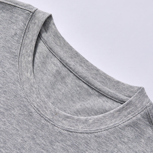 Custom best selling plain basic tee men casual short sleeve t shirt crew neck short sleeve daily street wear campus life