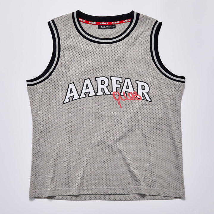Contrast Mesh Basketball Jersey