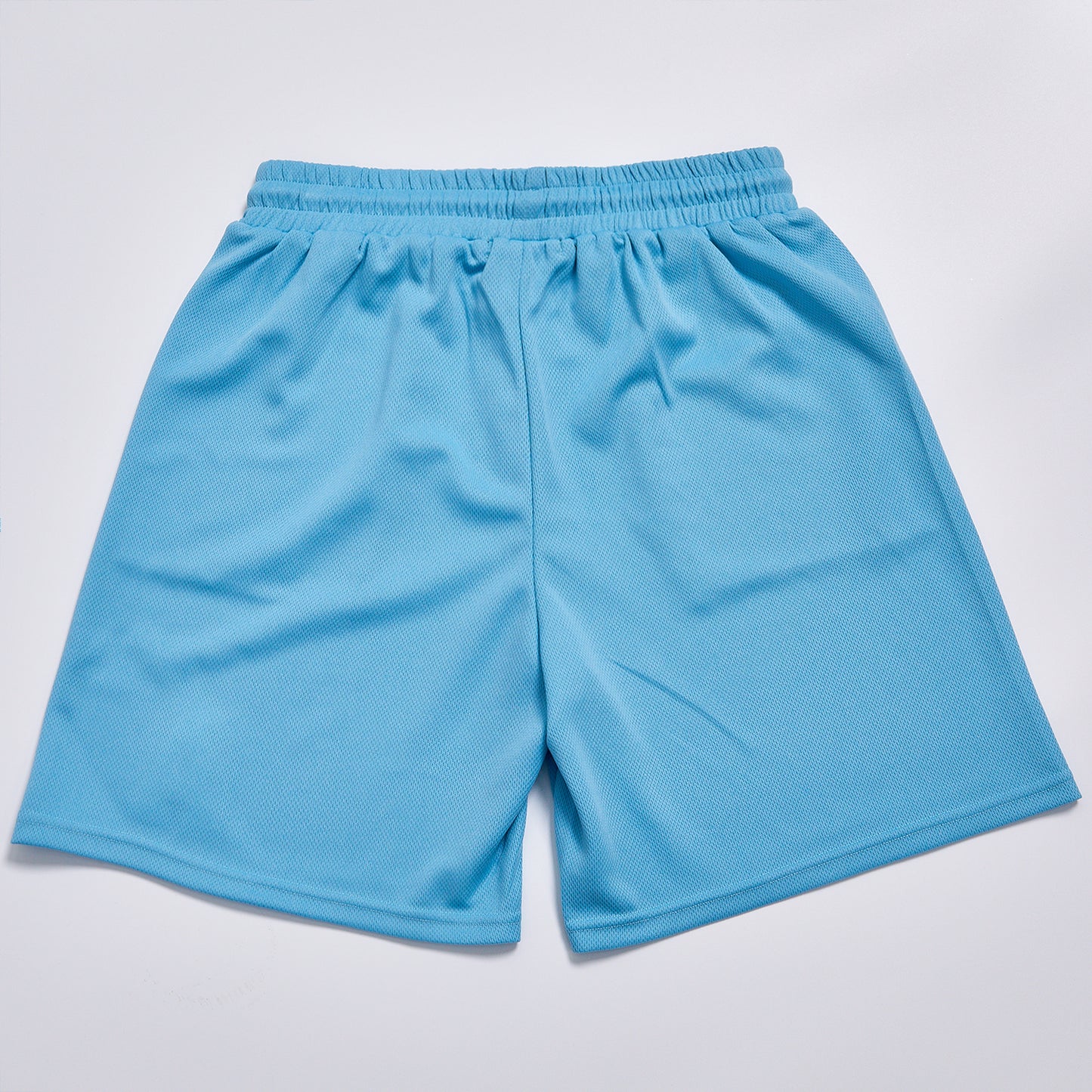 Letter A Embroidery Mesh Drawstring Sports Shorts Unisex Summer Loose Knee Length Basketball Shorts Casual Streetwear Breathable Quick Dry Gym Track Shorts