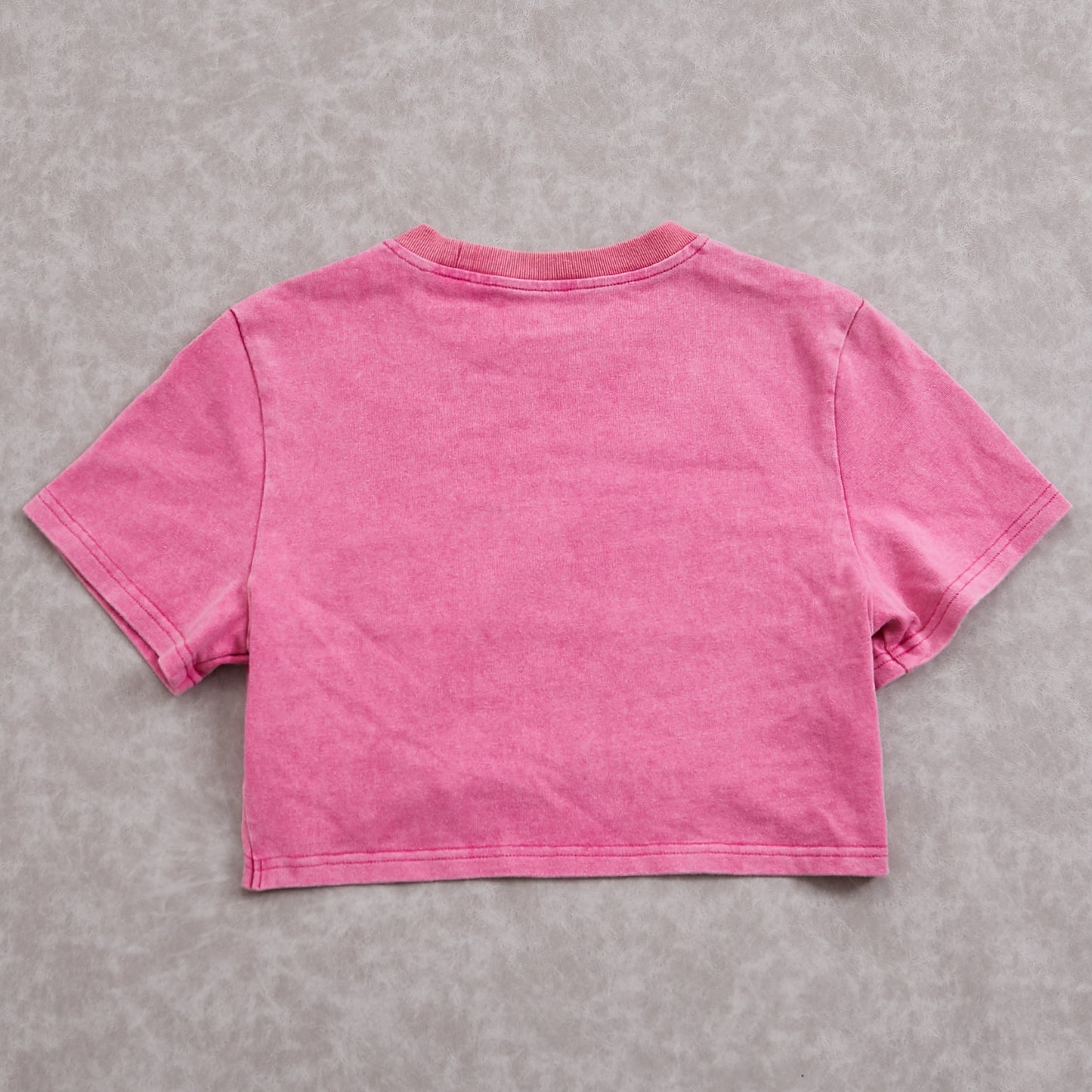 100% Cotton Acid Wash Navel Cropped Crop Tops For Women
