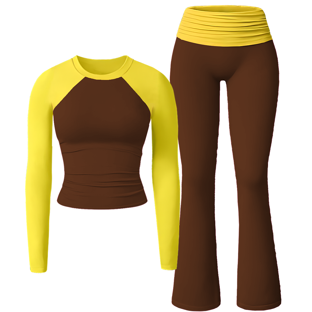 Manufacturer /Custom / OEM/ODM Women Long Sleeve Raglan Sets