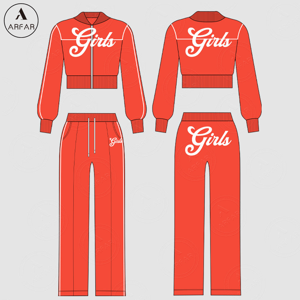 High Quality Clothing Manufacturers Women Tracksuit Set Custom Color Blocking Hoodie and Wide Leg Pants Two Piece Lounge Set