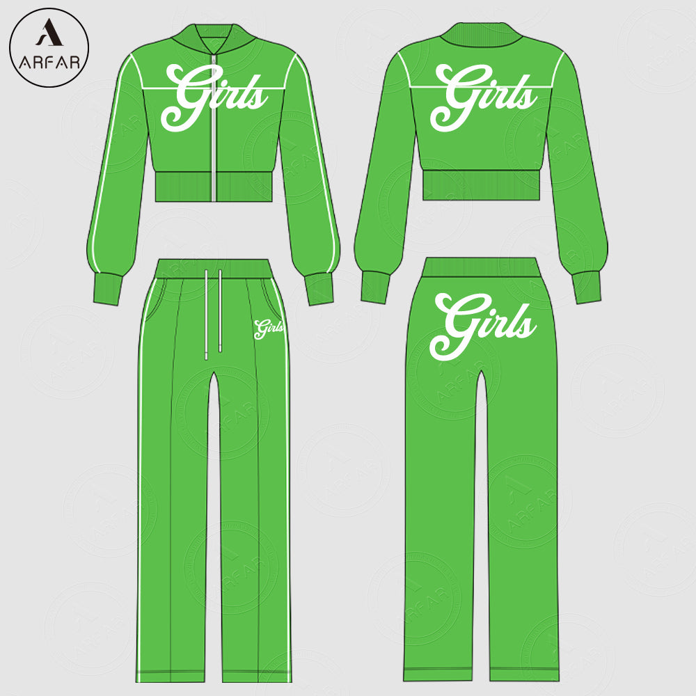 High Quality Clothing Manufacturers Women Tracksuit Set Custom Color Blocking Hoodie and Wide Leg Pants Two Piece Lounge Set