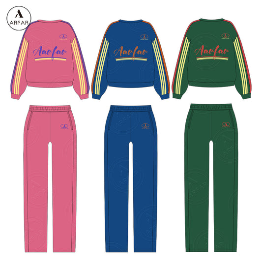 Streetwear Sweatpants and Hoodie Rhinestone Tracksuit Sets High Quality Winter Heavyweight Comfortable Sweatsuits Women Sets