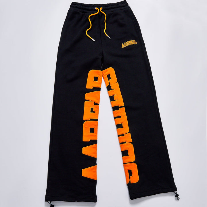 Wide-Leg Sweatpants
