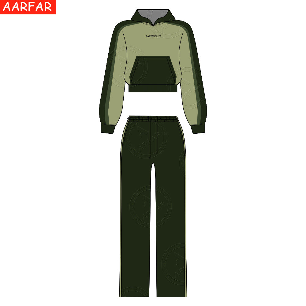 Streetwear High Quality Women Tracksuit Set Custom Mid Waist Plain Color Match Raglan Sleeves Woman Hoodie Sportswear SetsStreetwear High Quality Women Tracksuit Set Custom Mid Waist Plain Color Match Raglan Sleeves Woman Hoodie Sportswear Sets