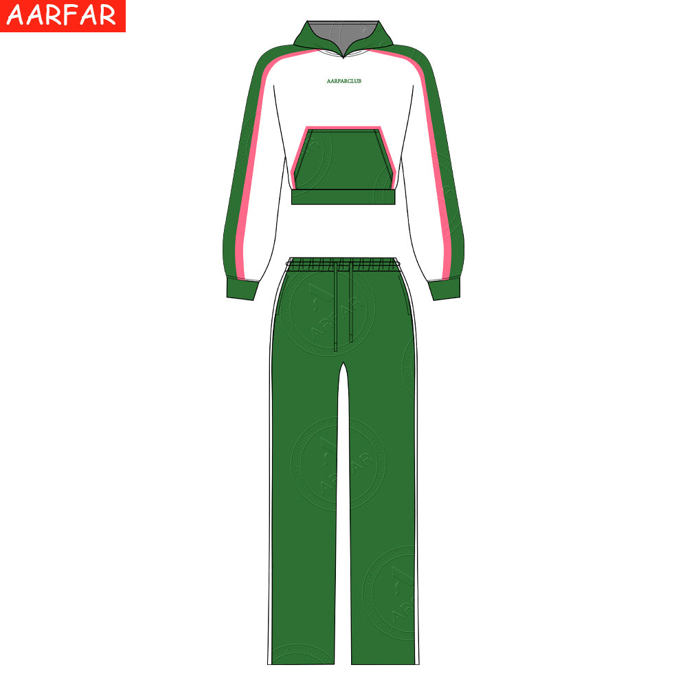Streetwear High Quality Women Tracksuit Set Custom Mid Waist Plain Color Match Raglan Sleeves Woman Hoodie Sportswear SetsStreetwear High Quality Women Tracksuit Set Custom Mid Waist Plain Color Match Raglan Sleeves Woman Hoodie Sportswear Sets