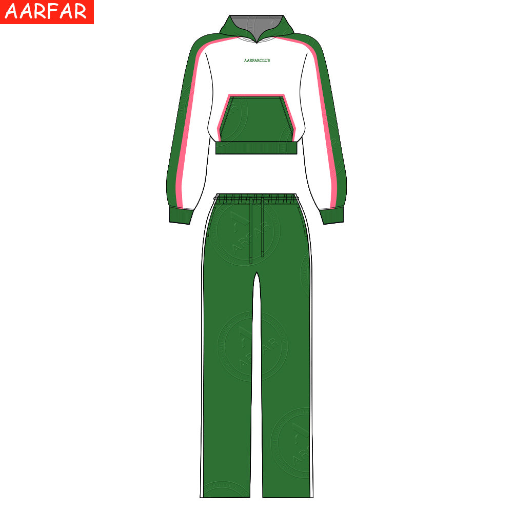 Streetwear High Quality Women Tracksuit Set Custom Mid Waist Plain Color Match Raglan Sleeves Woman Hoodie Sportswear SetsStreetwear High Quality Women Tracksuit Set Custom Mid Waist Plain Color Match Raglan Sleeves Woman Hoodie Sportswear Sets