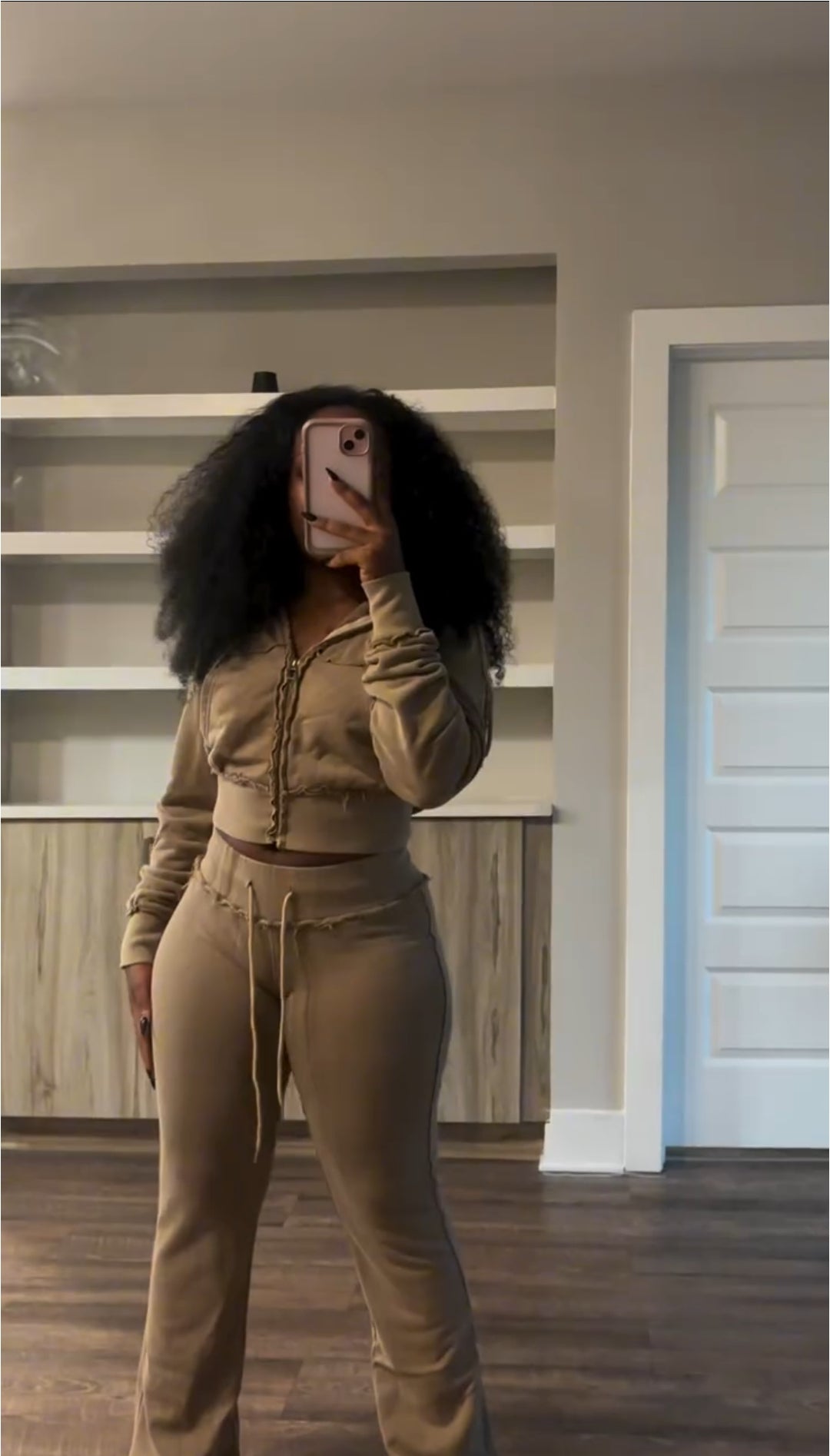 womens acid wished two piece hoodie sets pants sets