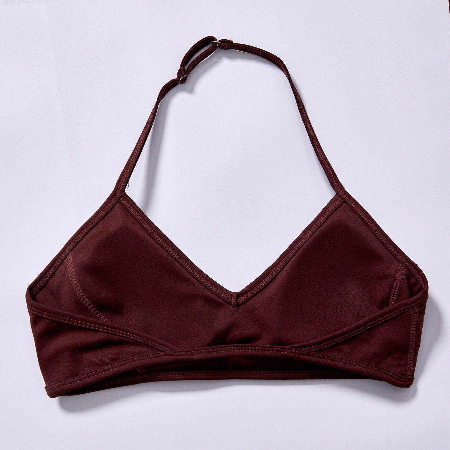 Custom High Quality halter neck wireless sports bra thin adjustable strap fitness bralette stretch quick dry nylon spandex fabric Adjustable Thin Strap Removable Pad Yoga Fitness Crop Top yoga pilates training