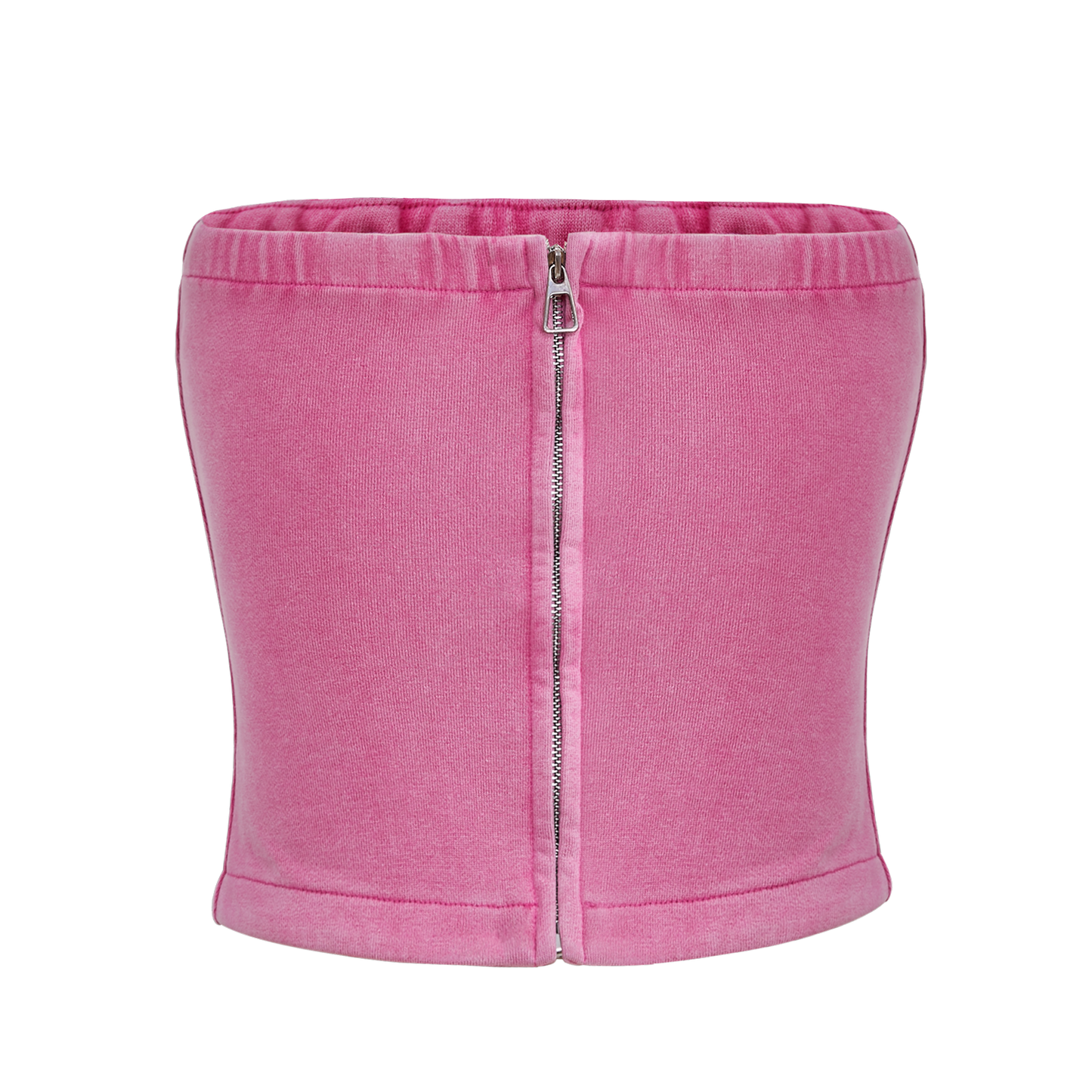 100% Cotton Acid Wash Tube Top Bodysuit