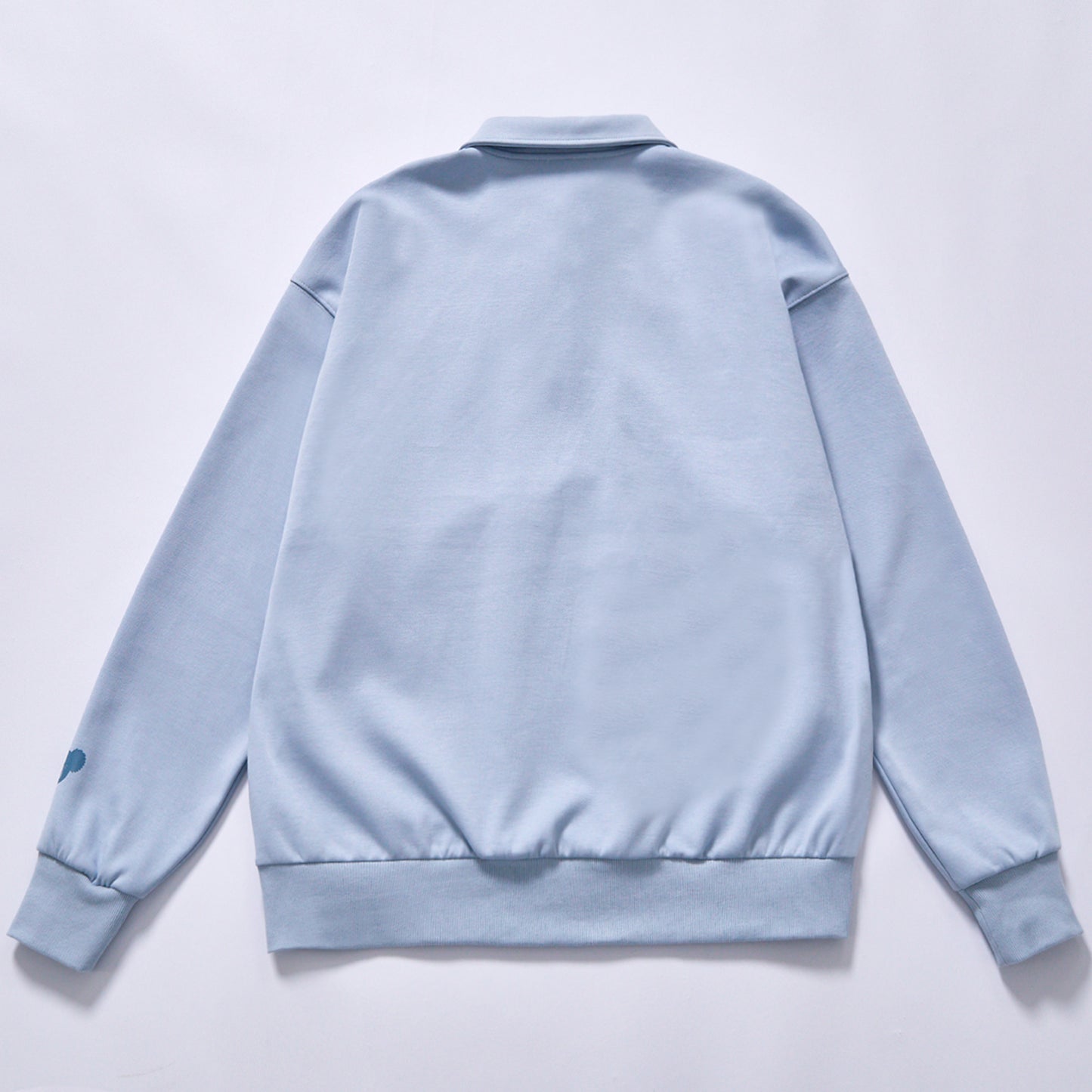 Custom logo hot selling polo collar sweatshirt long sleeve lapel polo neck sweatshirt two button placket cotton fleece long sleeve casual sports top cotton sweatshirt breathable business casual pullover