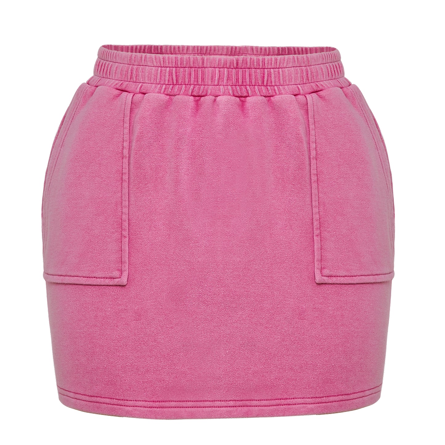100% Cotton Acid Wash Skirt Women