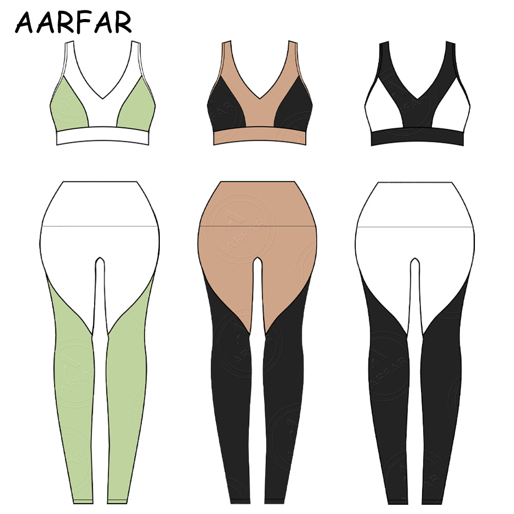 Loungewear Sets with Custom logo Women's Ribbed Short Sleeve Knitting Cotton T-Shirt Leggings Women Clothing 2025 Fall