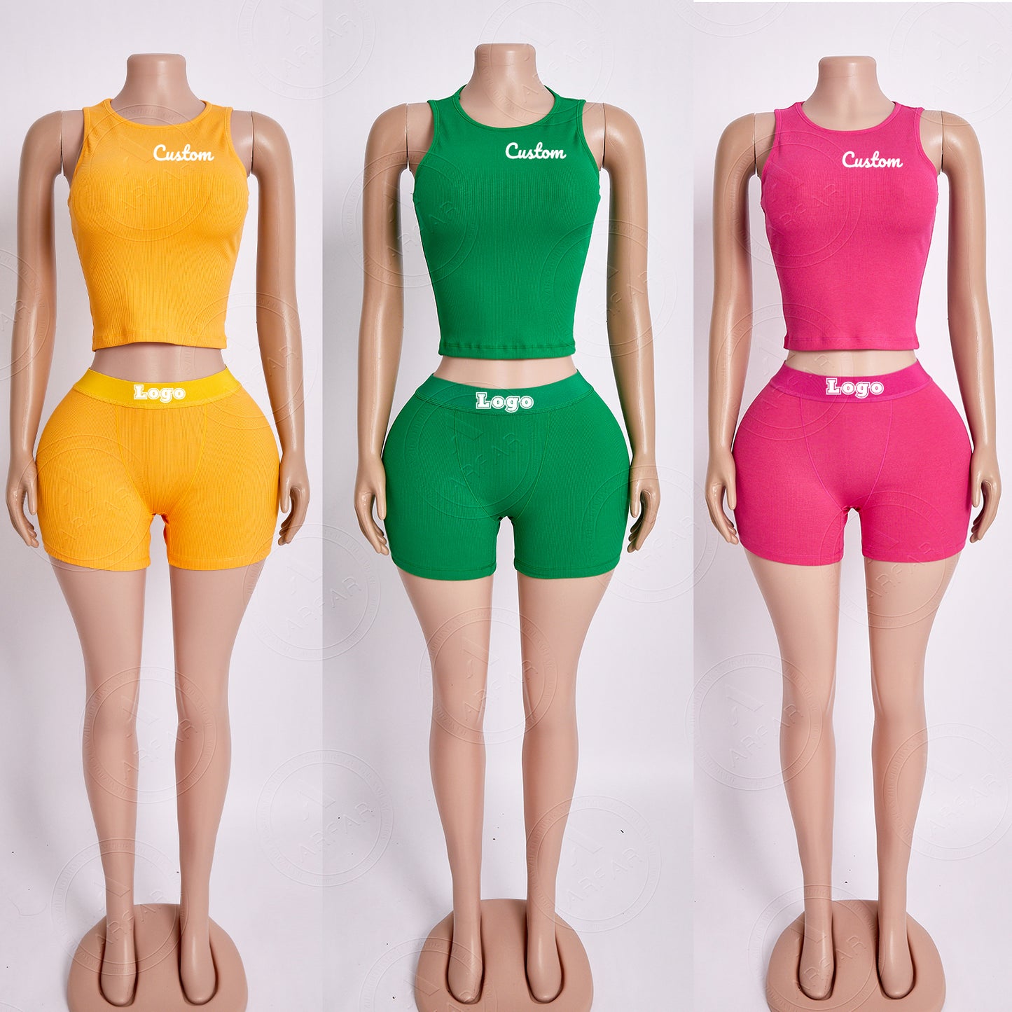 Custom Women's Sets Loungewear Cotton Clothes T Shirts Fold Over Flare Pants Legging Set Open Leg 2 Piece Set Tall Girl Clothing