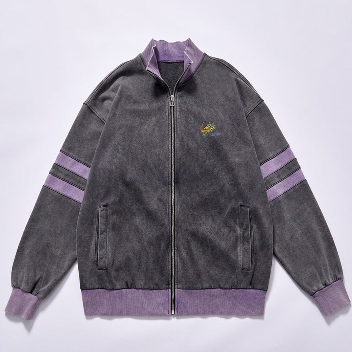 Color-Block Fleece Jackets