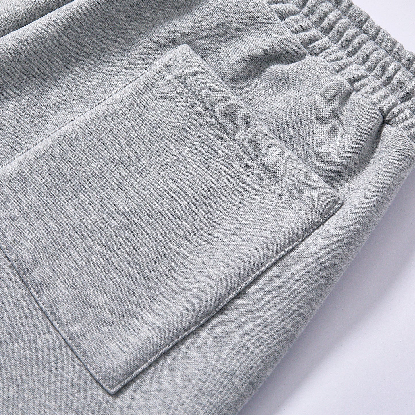 custom logo drawstring loose wide leg track pants straight wide leg hem unisex baggy relaxed fleece bottoms daily casual commute outfit