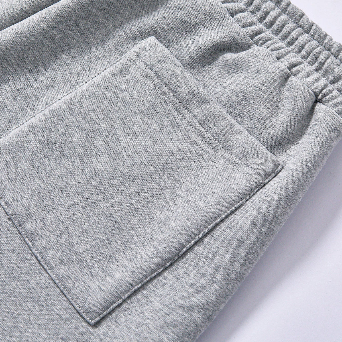 custom logo drawstring loose wide leg track pants straight wide leg hem unisex baggy relaxed fleece bottoms daily casual commute outfit
