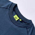 Customized lightweight stretch performance fabric stretch performance fabric running workout top loose straight relaxed fit  quick dry shirt