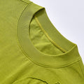 Custom heavy cotton loose fit oversized artistic short sleeve tee crew neck crew neck  heavy campus daily wear cotton street tee