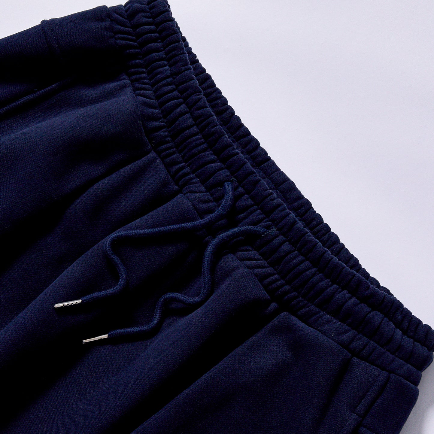 custom logo bestseller casual sweatpants men navy straight leg jogger trousers lastic waist fleece sweat pants french terry straight leg navy blue solid color navy cotton straight sweatpants daily commuting campus outfits