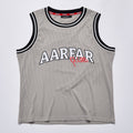 Mesh Breathable Contrast Striped Basketball Jersey Vest Unisex Summer Crew Neck Sleeveless Tank Top Streetwear Letter Print Loose Sports Mesh Tank Outerwear
