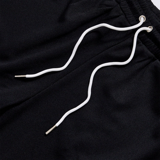 Custom AARFAR Letter Embroidery Drawstring Mesh Shorts Unisex Summer Elastic Waist Loose Fit Knee-Length Shorts Streetwear Casual Sports Running Sweat Shorts