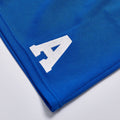 Letter A Print Mesh Breathable Drawstring Shorts Unisex Summer Loose Straight Sport Shorts Streetwear Casual Basketball Track Shorts Bottoms