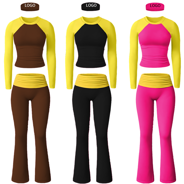 Raglan Long-Sleeve Matching Set
