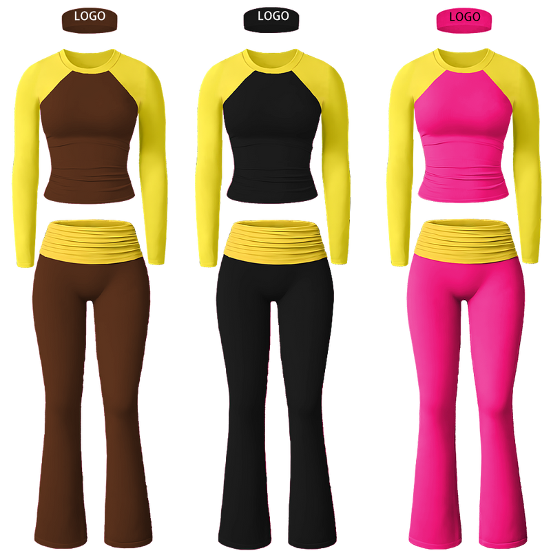 Raglan Long-Sleeve Matching Set