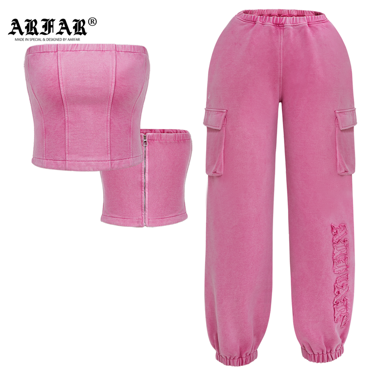 Crop Top & Jogger Set