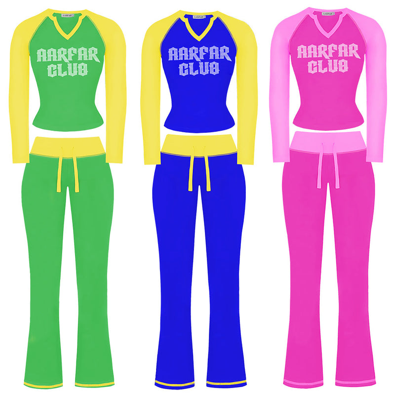 Long-Sleeve Top & Leggings Set