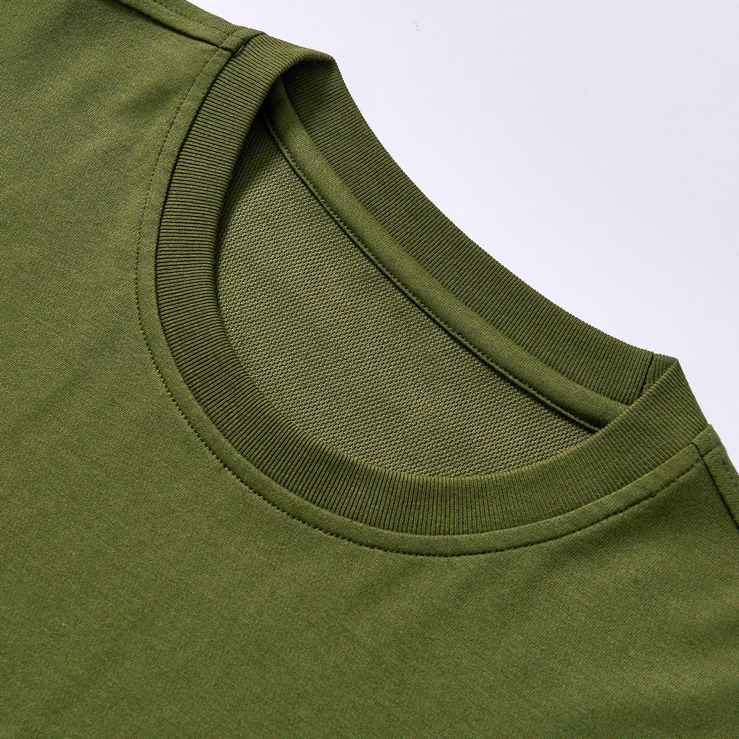 custom logo crew neck t-shirt heavy combed cotton jersey breathable summer hiking short sleeve top travel lightweight versatile casual tee