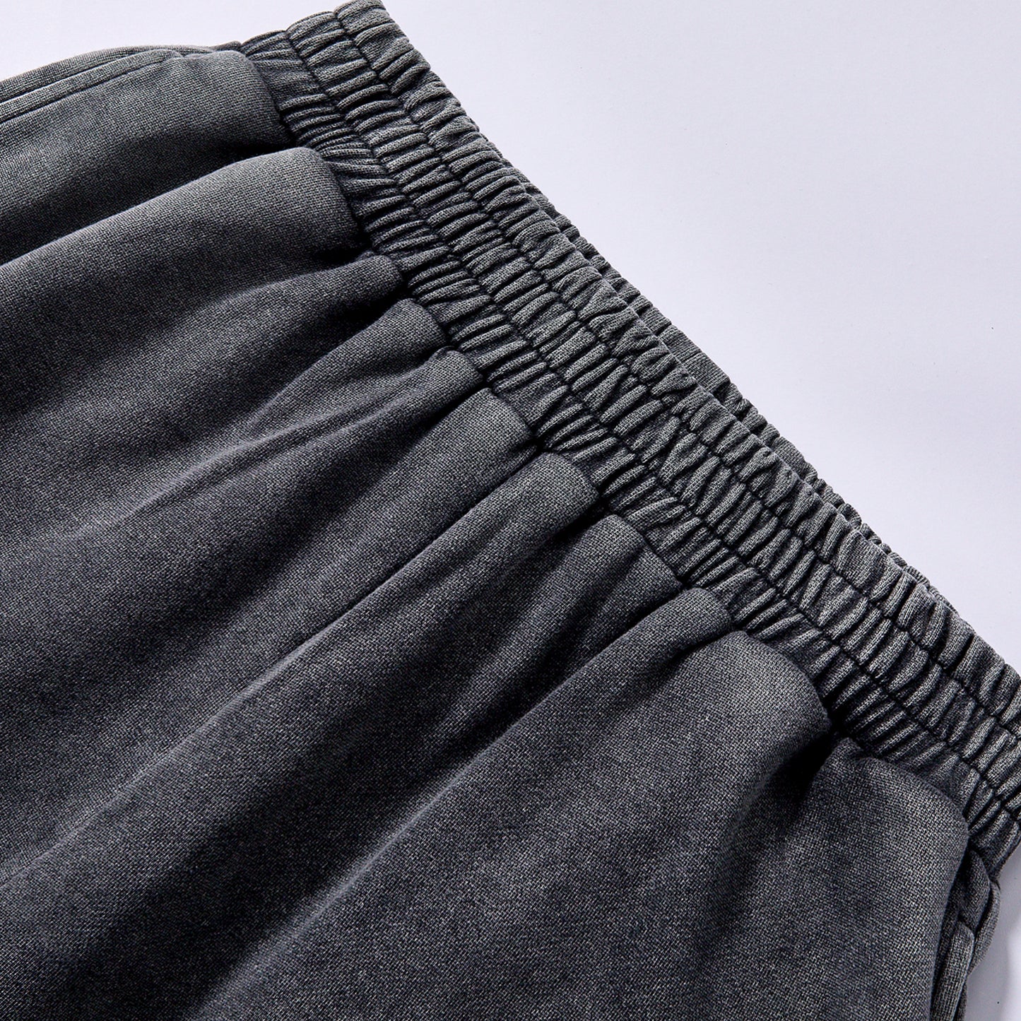 bulk wholesale pigment washed elastic waist loose straight track trousers double off white diagonal stripes on leg bottom unisex relaxed straight athletic sweat pants  city walk couple matching set
