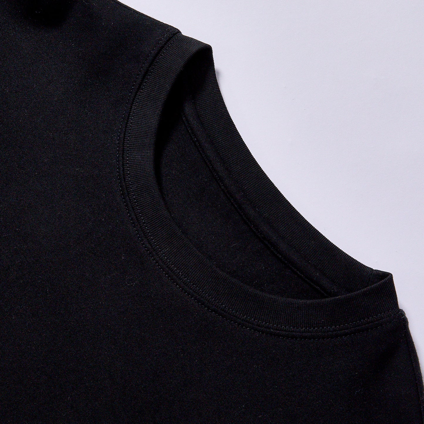 Custom high quality men's T shirt heavy cotton side sleeve embroidered t‑shirt crew neck design plain casual short sleeve inner layering
