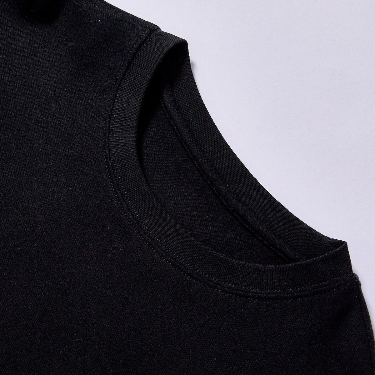 Custom high quality men's T shirt heavy cotton side sleeve embroidered t‑shirt crew neck design plain casual short sleeve inner layering