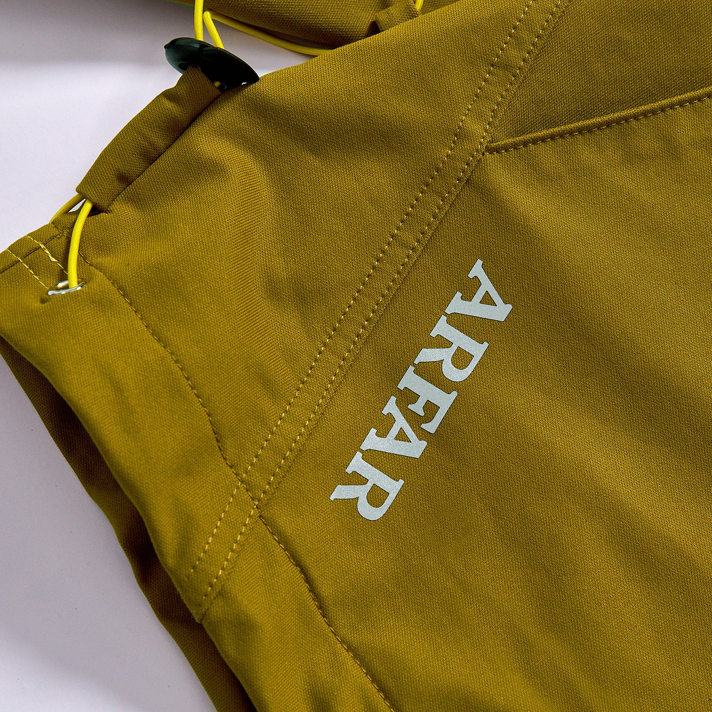 mustard brown men cargo hooded jacket windproof water resistant outdoor hiking casual workwear coat autumn spring transitional jacket hiking camping traveling daily commuting street style
