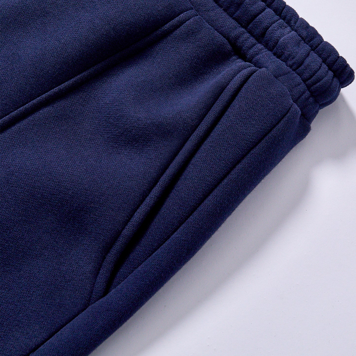 custom logo best selling men navy wide leg sweatpants curved seam baggy joggers straight leg jogging pant navy cotton wide leg sweatpants city walking daily commute