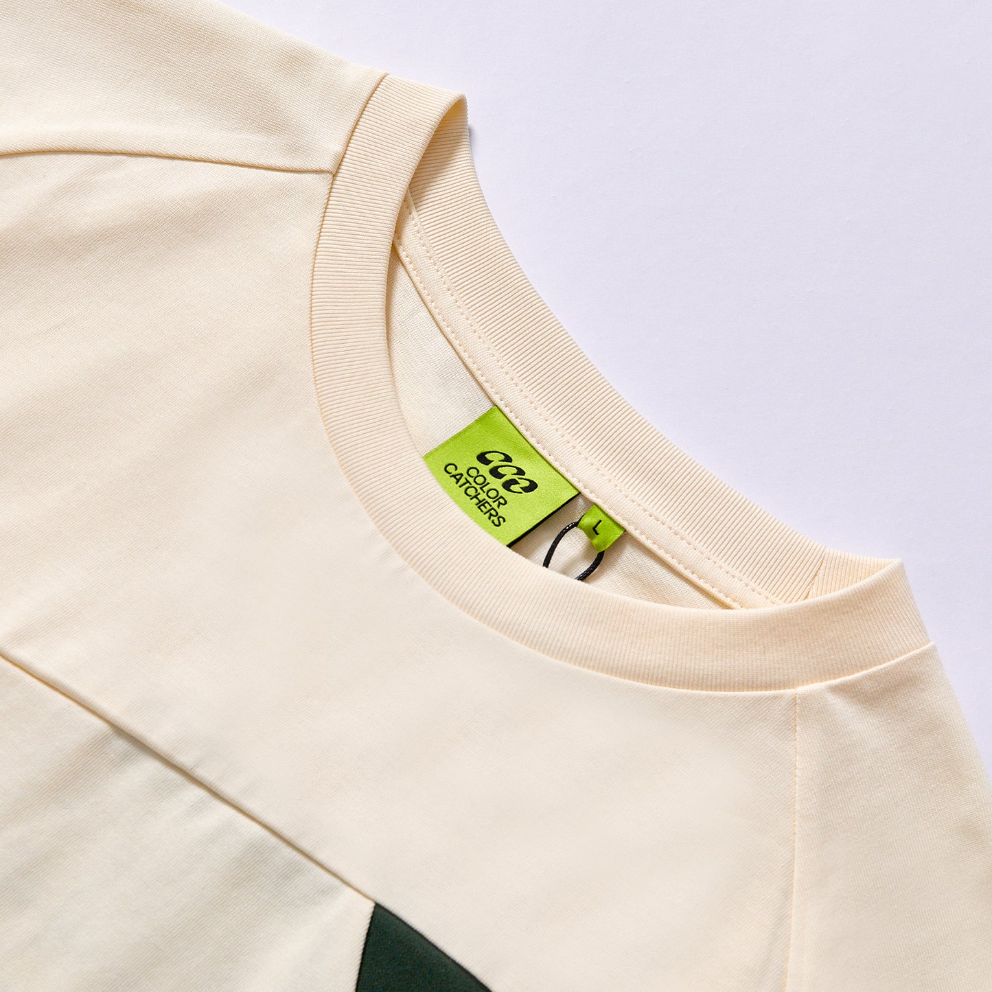 best seller Custom diagonal split raglan t‑shirt relaxed oversized fit heavy cotton short sleeve city walk