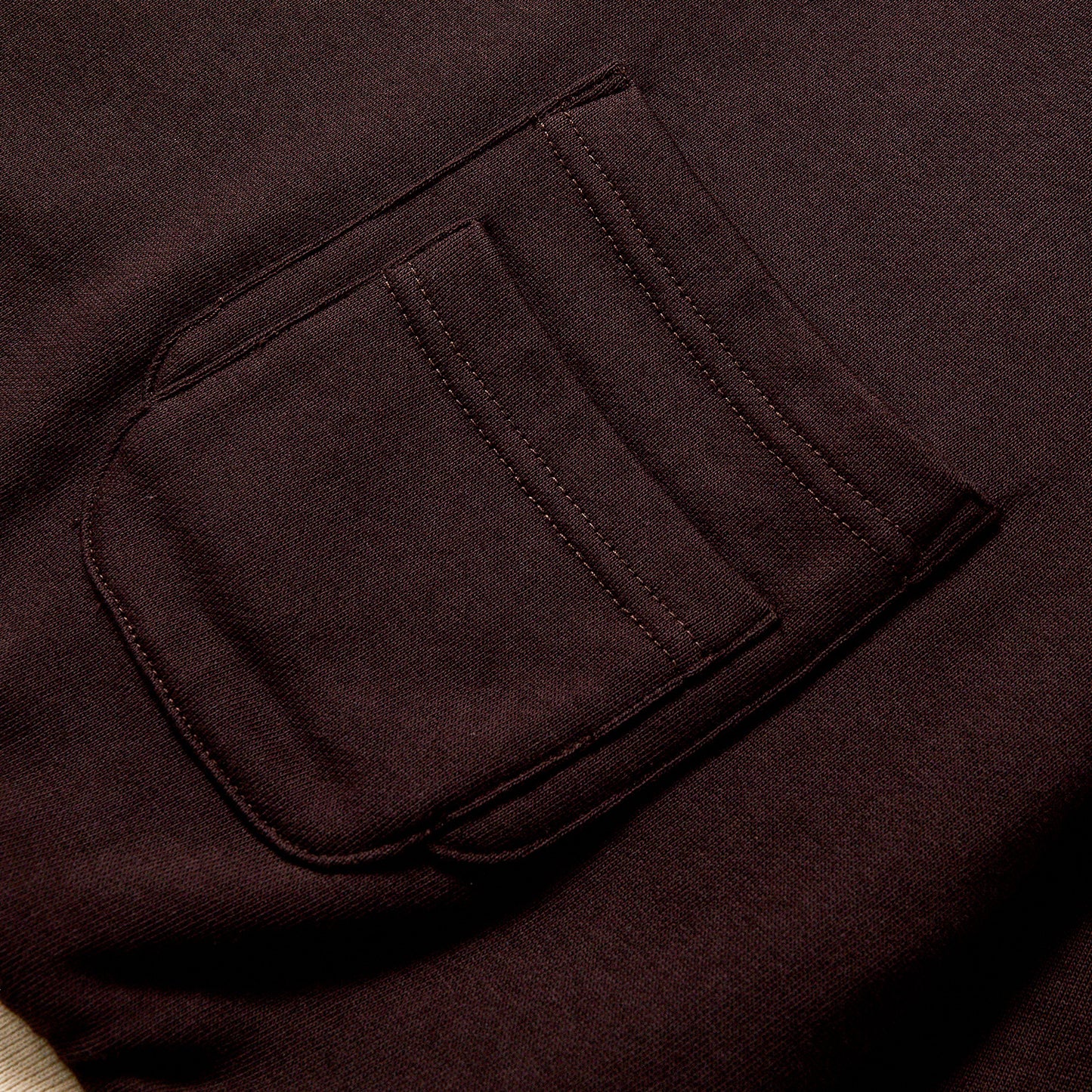 bulk wholesale crew neck pullover drop shoulder relaxed fit unisex loose two tone fleece top