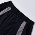 英文标题：Custom Logo Reflective Piping Contrast Color Windbreaker Fabric Unisex Elastic Waist Straight Cargo Pants Streetwear Casual Racing Track Trousers Daily Outer Bottoms