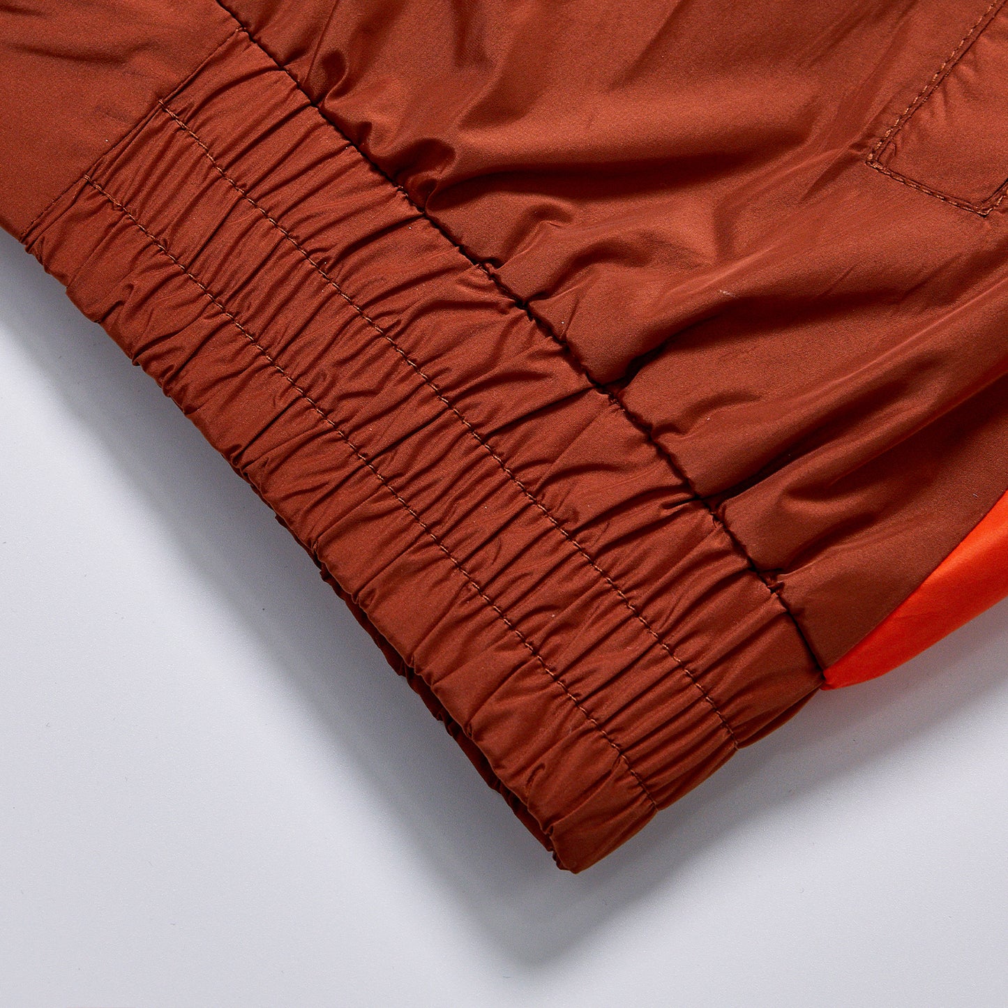 Custom Label Side Color Block Contrast Windbreaker Unisex Spring Stand Collar Zip Up Cropped Streetwear Casual Retro Racing Track Jacket Outerwear