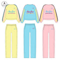 Streetwear Sweatpants and Hoodie Rhinestone Tracksuit Sets High Quality Winter Heavyweight Comfortable Sweatsuits Women Sets
