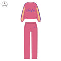 Streetwear Sweatpants and Hoodie Rhinestone Tracksuit Sets High Quality Winter Heavyweight Comfortable Sweatsuits Women Sets