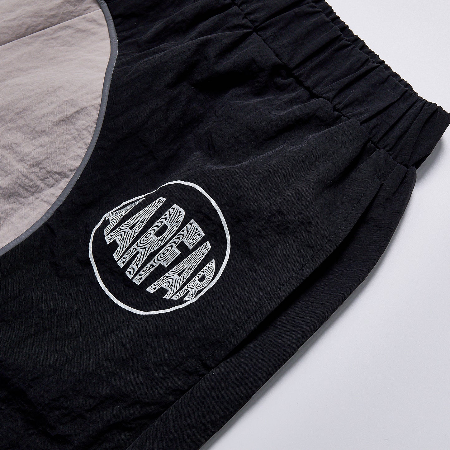 Custom Logo Reflective Piping Contrast Color Nylon Shorts Unisex Summer Elastic Waist Loose Fit Streetwear Casual Running Training Track Shorts