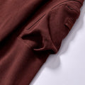 hot selling brushed fleece loose oversized layering shirt drop shoulder loose oversized fit  casual sweat top