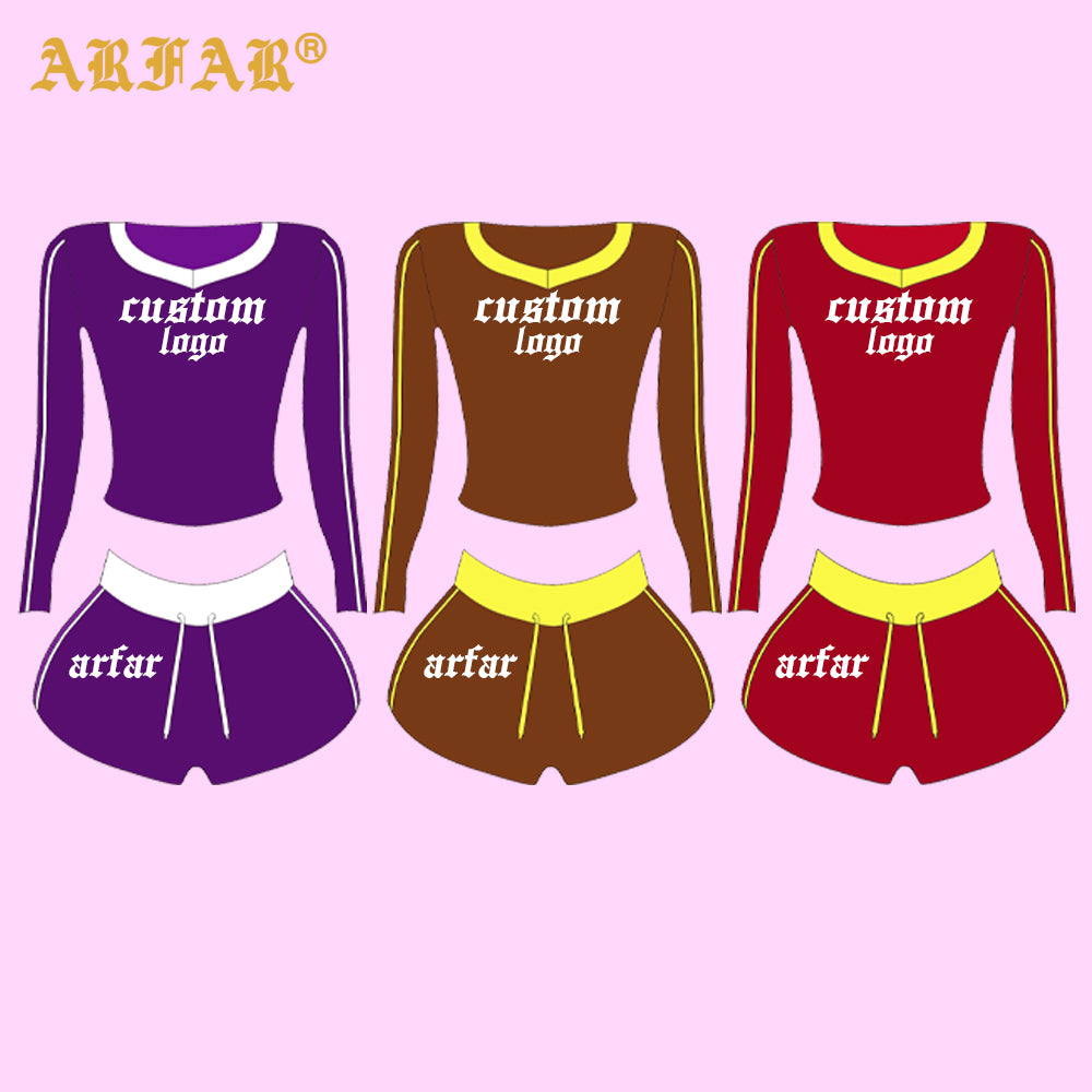 Women Sets Custom LOGO High Quality Cotton Shirts Shorts Set Women Clothing Loungewear 2 Pieces Lounge Sets