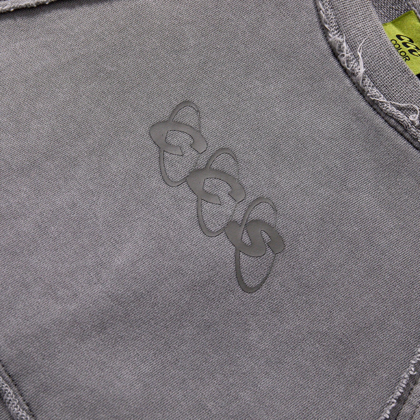 Custom Wholesale Deconstructed Sweatshirt vintage washed grey heavy cotton street sweat top  Support custom chest logo embroidery, small MOQ fast factory sampling