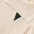 best seller Custom diagonal split raglan t‑shirt relaxed oversized fit heavy cotton short sleeve city walk